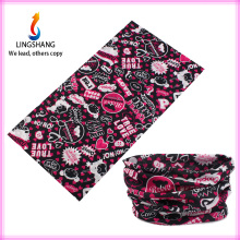 LINGSHANG bandana à rayures à la mode